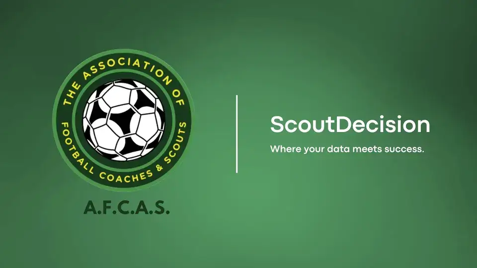 ScoutDecision x A.F.C.A.S.: Yeni Nesil Futbol Scoutlarını Desteklemek