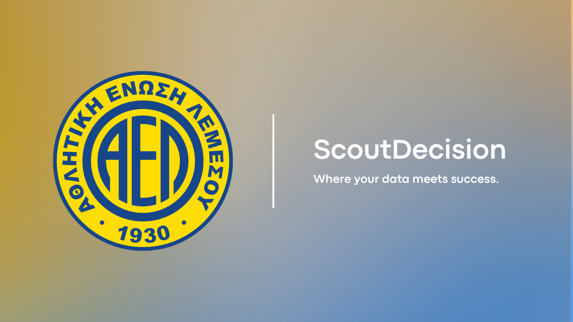ScoutDecision x AEL Limassol: Fortaleciendo la estructura de scouting