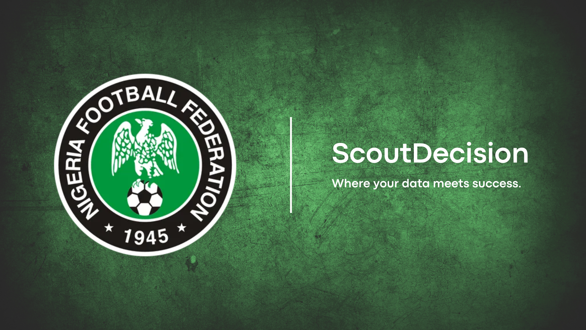 A Federação Nigeriana de Futebol une-se à ScoutDecision