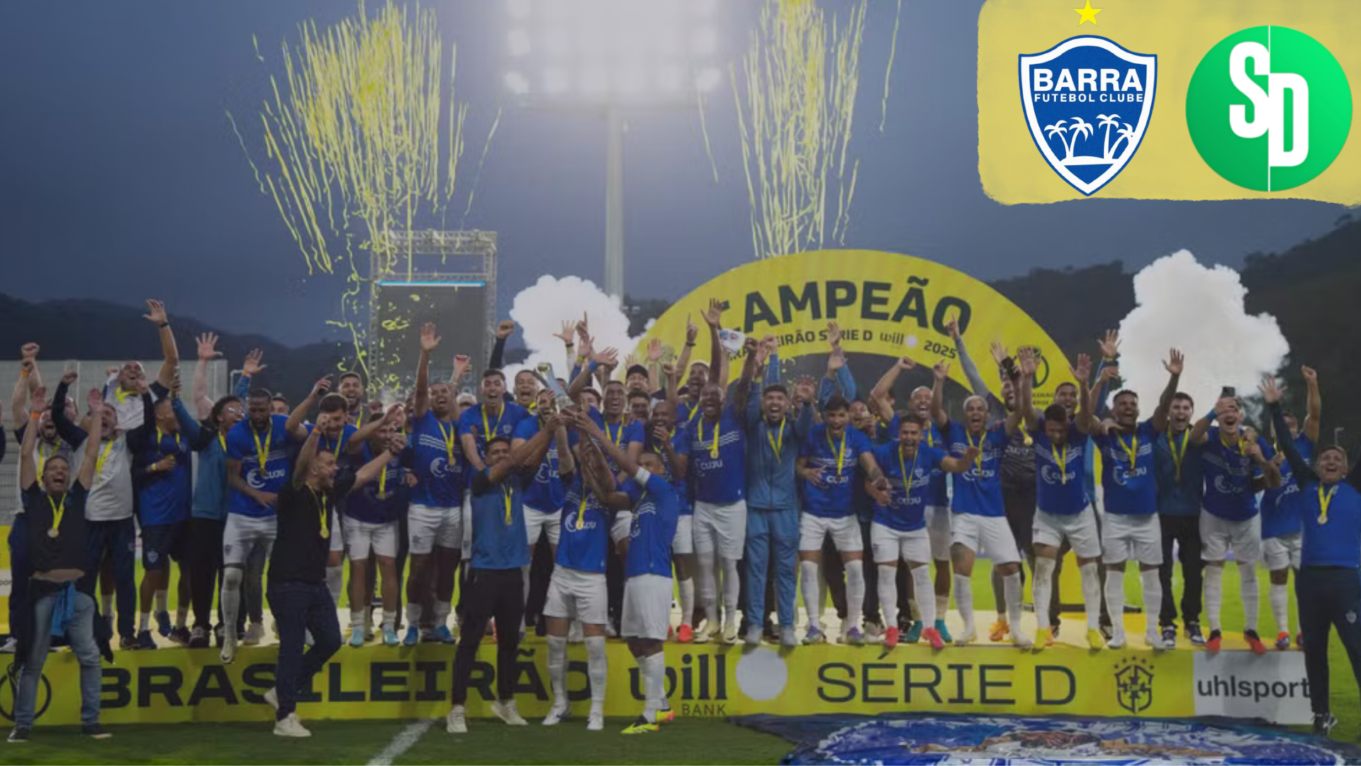 Barra FC Crowned 2025 Série D Champions