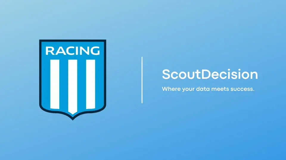 Racing Club apuesta por la innovación junto a ScoutDecision