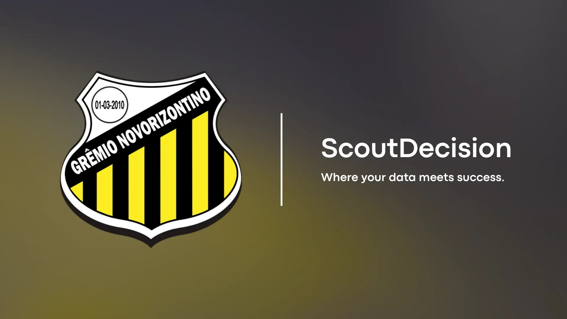 ScoutDecision e Grêmio Novorizontino unem forças